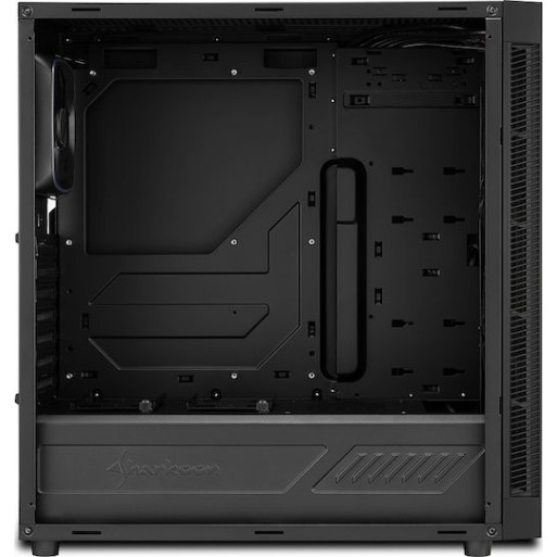 Sharkoon TG6 RGB Gaming Midi Tower Κουτί Υπολογιστή με Πλαϊνό Παράθυρο Μαύρο
