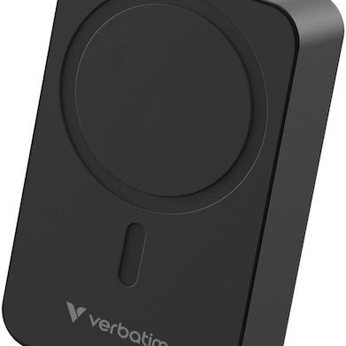 Verbatim Charge 'n' Go MagSafe Power Bank 20000mAh 15W με Θύρα USB-C Power Delivery Μαύρο