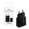 Samsung Φορτιστής Χωρίς Καλώδιο GaN με Θύρα USB-C 25W Power Delivery Μαύρος (EP-T2510N)