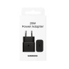 Samsung Φορτιστής Χωρίς Καλώδιο GaN με Θύρα USB-C 25W Power Delivery Μαύρος (EP-T2510N)