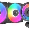 Arctic Freezer III Pro 240 Υδρόψυξη Επεξεργαστή Διπλού Ανεμιστήρα 120mm για Socket AM4/AM5/1700 με ARGB Φωτισμό