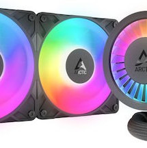 Arctic Freezer III Pro 240 Υδρόψυξη Επεξεργαστή Διπλού Ανεμιστήρα 120mm για Socket AM4/AM5/1700 με ARGB Φωτισμό