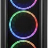 Sharkoon TK5M Gaming Midi Tower Κουτί Υπολογιστή με Πλαϊνό Παράθυρο και RGB Φωτισμό Μαύρο