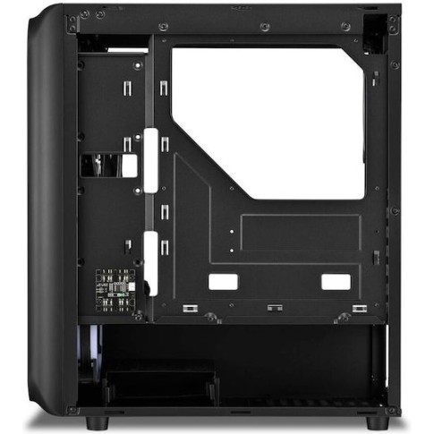 Sharkoon TK5M Gaming Midi Tower Κουτί Υπολογιστή με Πλαϊνό Παράθυρο και RGB Φωτισμό Μαύρο