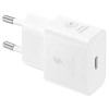 Samsung Φορτιστής με Θύρα USB-C και Καλώδιο USB-C - USB-C 25W Power Delivery Λευκός (EP-T2510X)