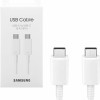 Samsung USB 2.0 Cable USB-C male - USB-C 100W Λευκό 1.8m EP-DX510JWEGEU Bulk