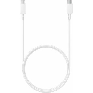 Samsung USB 2.0 Cable USB-C male - USB-C 100W Λευκό 1.8m EP-DX510JWEGEU Bulk