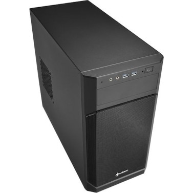 Sharkoon V1000 Midi Tower Κουτί Υπολογιστή Μαύρο