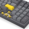 Endorfy Ασύρματο Gaming Πληκτρολόγιο με Gateron Yellow διακόπτες και RGB φωτισμό (Αγγλικό US) Γκρι