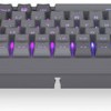Endorfy Ασύρματο Gaming Πληκτρολόγιο με Gateron Yellow διακόπτες και RGB φωτισμό (Αγγλικό US) Γκρι