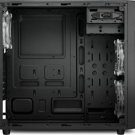 Sharkoon VG6-W RGB Gaming Midi Tower Κουτί Υπολογιστή με Πλαϊνό Παράθυρο Μαύρο