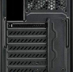 Sharkoon VG6-W RGB Gaming Midi Tower Κουτί Υπολογιστή με Πλαϊνό Παράθυρο Μαύρο