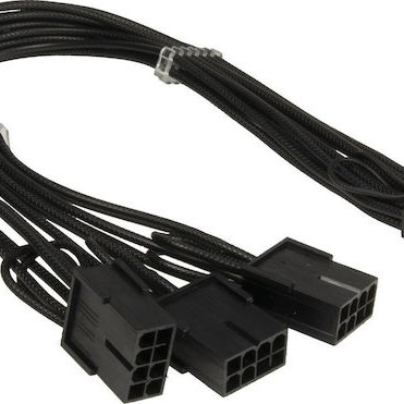 Inter-Tech 12 4pin 3x8pin 88885615 12+4 pin - 8-Pin PCIe Cable 0.34m 88885615