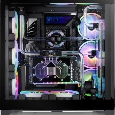 Thermaltake CTE E600 MX Gaming Midi Tower Κουτί Υπολογιστή με RGB Φωτισμό Μαύρο