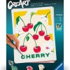 Ravensburger Creart Paint By Numbers Adults Cherries