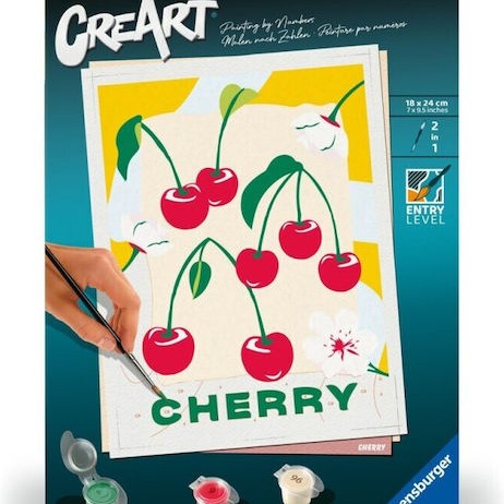 Ravensburger Creart Paint By Numbers Adults Cherries