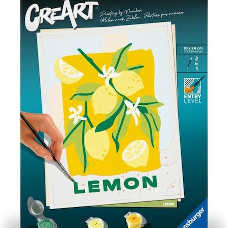 Ravensburger Creart Paint By Numbers Adults Lemons