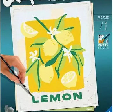 Ravensburger Creart Paint By Numbers Adults Lemons