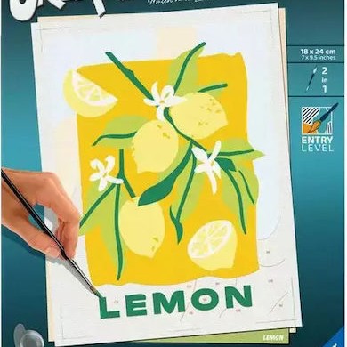 Ravensburger Creart Paint By Numbers Adults Lemons