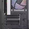 Thermaltake View 170 TG Gaming Micro Tower Κουτί Υπολογιστή με Πλαϊνό Παράθυρο και RGB Φωτισμό Μαύρο