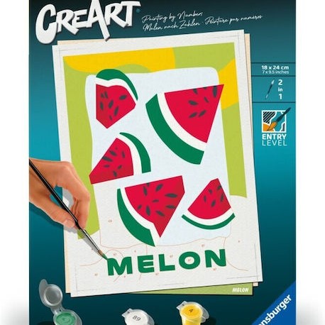 Ravensburger Creart Paint By Numbers Adults Watermelon