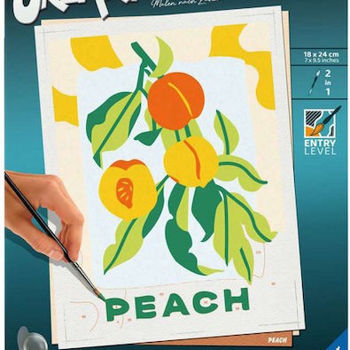 Ravensburger Creart Paint By Numbers Adults Peaches