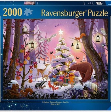Christmas In The Forest Puzzle 2D 2000pcs