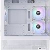 Thermaltake View 170 TG Gaming Micro Tower Κουτί Υπολογιστή με Πλαϊνό Παράθυρο και RGB Φωτισμό Λευκό