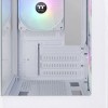Thermaltake View 170 TG Gaming Micro Tower Κουτί Υπολογιστή με Πλαϊνό Παράθυρο και RGB Φωτισμό Λευκό