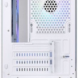 Thermaltake View 170 TG Gaming Micro Tower Κουτί Υπολογιστή με Πλαϊνό Παράθυρο και RGB Φωτισμό Λευκό