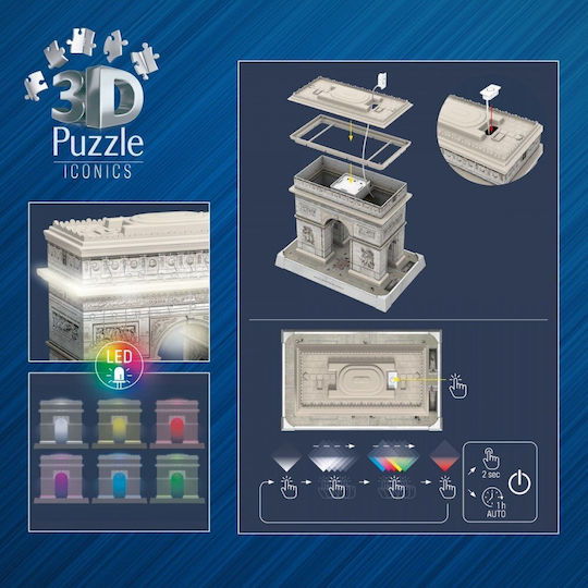 3d Puzzle Arc De Triomphe