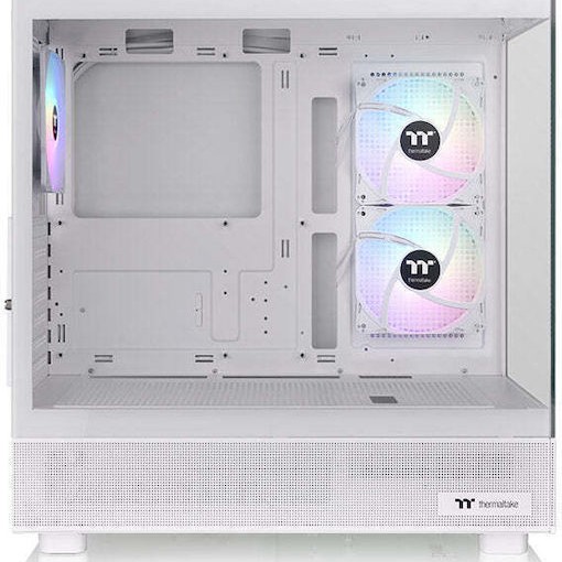 Thermaltake View 270 Plus TG ARGB Midi Tower Κουτί Υπολογιστή με Πλαϊνό Παράθυρο Snow