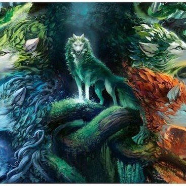 Ravensburger Wolf From Depths Forest Puzzle 7000 Pieces