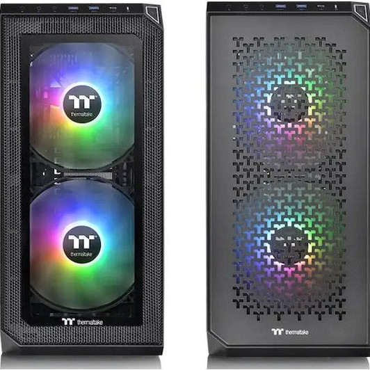 Thermaltake View 300 MX Gaming Midi Tower Κουτί Υπολογιστή με Πλαϊνό Παράθυρο Μαύρο