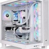 Thermaltake View 380 XL TG ARGB Gaming Midi Tower Κουτί Υπολογιστή με Πλαϊνό Παράθυρο Snow White