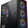 Xigmatek Anubis Pro 4FX Gaming Full Tower Κουτί Υπολογιστή με Πλαϊνό Παράθυρο και RGB Φωτισμό Μαύρο