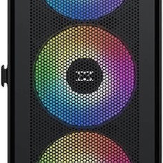 Xigmatek Anubis Pro 4FX Gaming Full Tower Κουτί Υπολογιστή με Πλαϊνό Παράθυρο και RGB Φωτισμό Μαύρο