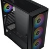 Xigmatek Anubis Pro 4FX Gaming Full Tower Κουτί Υπολογιστή με Πλαϊνό Παράθυρο και RGB Φωτισμό Μαύρο