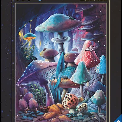 Moonlight Mushrooms Puzzle 2D 500pcs