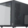 Xigmatek Aqua M Lite Gaming Mini Tower Κουτί Υπολογιστή με Πλαϊνό Παράθυρο και ARGB Φωτισμό Μαύρο