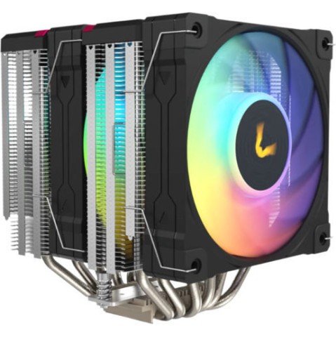 Valkyrie Vind 125 DL Ψύκτρα Επεξεργαστή Διπλού Ανεμιστήρα για Socket AM4/AM5/1200/1700 με ARGB Φωτισμό