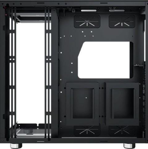 Xigmatek AQUA Ultra Air Gaming Full Tower Κουτί Υπολογιστή με Πλαϊνό Παράθυρο και RGB Φωτισμό Μαύρο