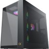 Xigmatek AQUA Ultra Air Gaming Full Tower Κουτί Υπολογιστή με Πλαϊνό Παράθυρο και RGB Φωτισμό Μαύρο