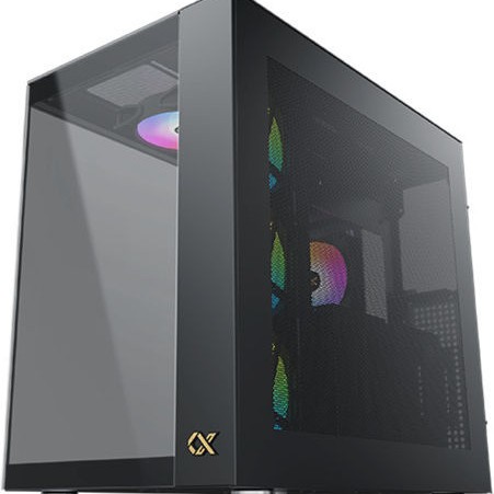 Xigmatek AQUA Ultra Air Gaming Full Tower Κουτί Υπολογιστή με Πλαϊνό Παράθυρο και RGB Φωτισμό Μαύρο