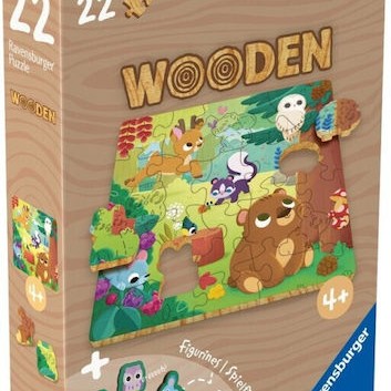 Ξύλινο Παιδικό Puzzle Forest 22pcs Ravensburger
