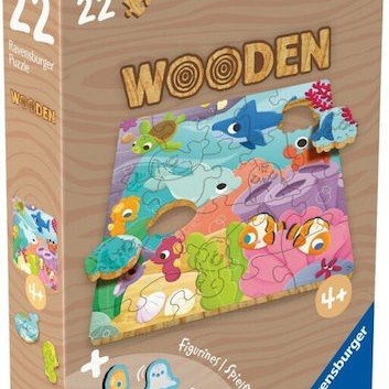 Ξύλινο Παιδικό Puzzle Life 22pcs Ravensburger