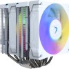 Valkyrie Vind 125 DL Ψύκτρα Επεξεργαστή Διπλού Ανεμιστήρα για Socket AM4/AM5/1200/1700 με ARGB Φωτισμό Λευκή
