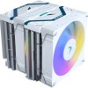 Valkyrie Vind 125 DL Ψύκτρα Επεξεργαστή Διπλού Ανεμιστήρα για Socket AM4/AM5/1200/1700 με ARGB Φωτισμό Λευκή