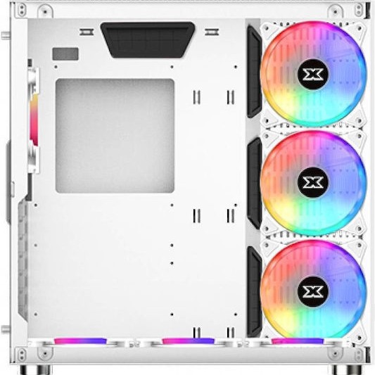 Xigmatek Aquarius Plus Gaming Midi Tower Κουτί Υπολογιστή με Πλαϊνό Παράθυρο Arctic