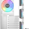 Xigmatek Aquarius Plus Gaming Midi Tower Κουτί Υπολογιστή με Πλαϊνό Παράθυρο Arctic